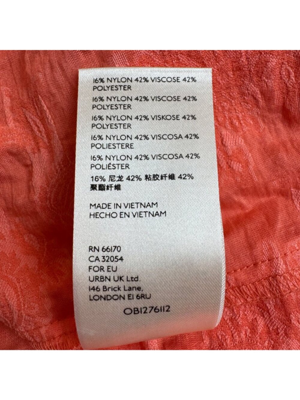 by Anthropologie Amber Ruffled Tank Top Coral Lrg Petite Flutter Sleeve Textured - Picture 11 of 11
